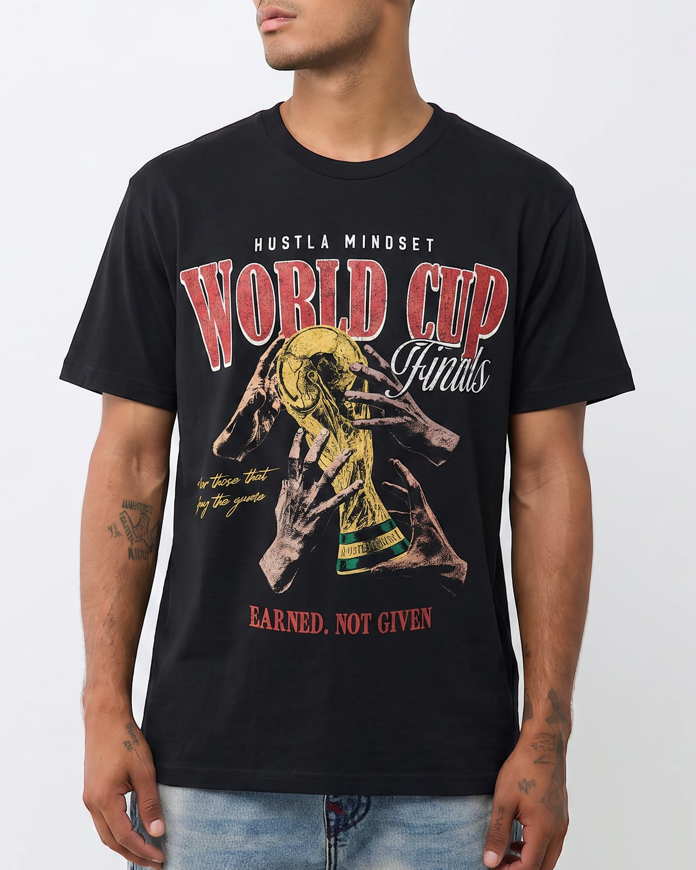 WORLD CUP FINALS  TEE BLACK